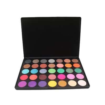 ASWRTYJO 35 Color Eye Shadow Plate Pearlescent Matte Multi Makeup
