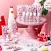 24 Sets Valentines Day Hand Cream and Lip Balm Gift Galentine's Day Gift Bulk Valentines Party Favors for Guest Strawberry & Cherry Travel Size Hand Lotion and Lip Balm Bridal Shower Party Supplies view 4