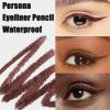 Cveppu Chocolate And Plum Eyeliner Duo,Wavearnn 24 Hr Waterproof Eyeliner Duo Sharpenable Eye Pencil,Eyeliners Duos Chocolate And Plum, Long-Lasting No Smudging view 4