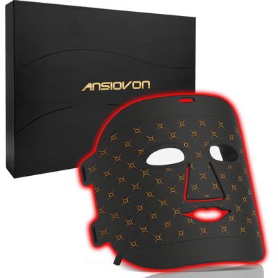 ANSIOVON Red Light Therapy Mask for Face