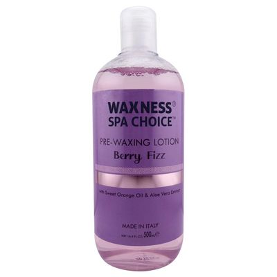 Waxness Spa Choice Pre-Waxing Lotion Berry Fizz 16.9 fl oz / 500 ml
