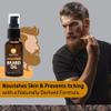 AM Attar Mist Beard Oil - Sandalwood Scented - Hydrates & Prevents Flaking - Softens, Prevents Tangles & Itch, Tames Frizz - Naturally Derived Argan Oil & Vitamin E - 1.01 fl oz view 2