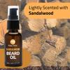 AM Attar Mist Beard Oil - Sandalwood Scented - Hydrates & Prevents Flaking - Softens, Prevents Tangles & Itch, Tames Frizz - Naturally Derived Argan Oil & Vitamin E - 1.01 fl oz view 3