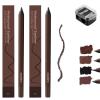 Chocolate and Plum Eyeliner Duo, Chocolates and Plums Waterproof Eyeliner, 24 Hr Waterproof Eyeliners Duo Sharpenable Eye Pencil (Graphite*2pcs) view 1
