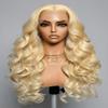 Gejotye 613 Blonde Wig Human Hair, Lace Front Wig Body Wave 13x6 HD Lace, 180% Density, PURE HUMAN HAIR, NO SYNTHETIC BLEND, TRUE TO LENGTH 24 Inch view 1