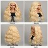 Gejotye 613 Blonde Wig Human Hair, Lace Front Wig Body Wave 13x6 HD Lace, 180% Density, PURE HUMAN HAIR, NO SYNTHETIC BLEND, TRUE TO LENGTH 24 Inch view 2