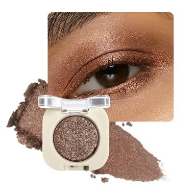 BestLand Eyeshadow for Mature Skin, Bronze Metallic Single Eyeshadow for Older Women, Blendable Cream Powder Formula, Crease-Resistant Long-Wearing Shimmer for Hooded Eyes (Bronze Gleam)
