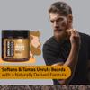 AM Beard Butter Beard Care - Sandalwood Long Lasting Styling and Hydration For a Working Man - Softens and Reduces Itch - Naturally Derived Shea Butter, Cocoa Butter, Coconut Beard Oil for men - 4oz view 2