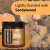 AM Beard Butter Beard Care - Sandalwood Long Lasting Styling and Hydration For a Working Man - Softens and Reduces Itch - Naturally Derived Shea Butter, Cocoa Butter, Coconut Beard Oil for men - 4oz view 3