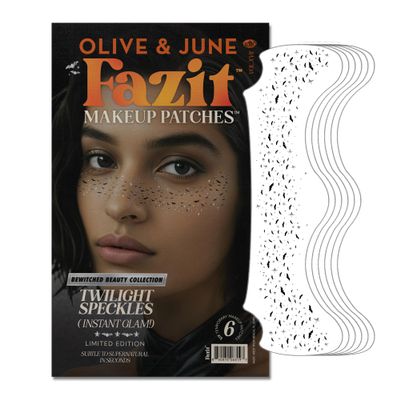 Fazit Makeup Patches - Halloween Twilight Speckles - Glow Up Make-Up Patches - Cute Glitter Makeup Accessories for Women - Cosmetic Glitter for Face