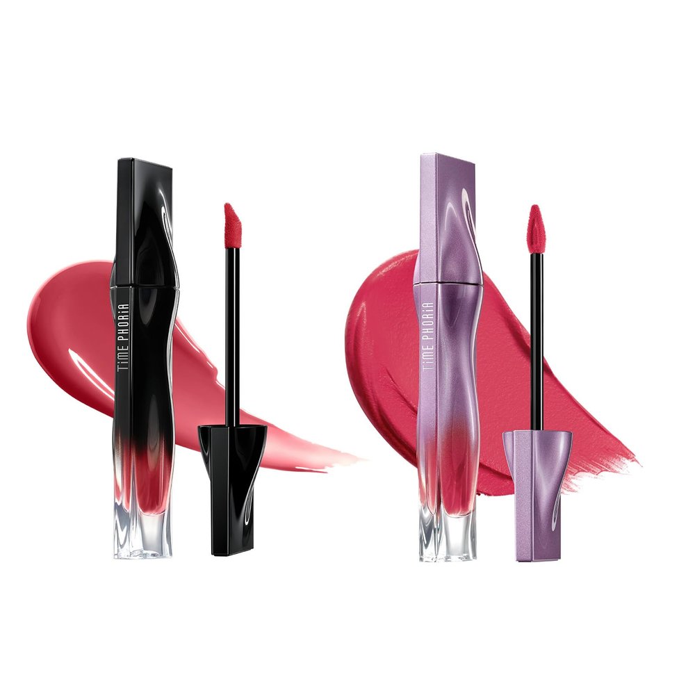 TIMEPHORIA LIP STAIN (06 NEROSE) & LIP CREAM (03 ELARA)