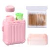 ElevateTech 240 Pcs Ear Piercing Cleaner, Disposable Piercing Aftercare Cleaning Tool Set with 100pcs Cotton Swabs Removal Ear Care Cleaning Tool for Women Men view 1