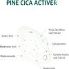 Bundle 2 Pack - Pine Calming CICA Pad 50pcs - Wide Cooling and Soothing Toner Pads - 6.59 fl oz (195 ml) view 3