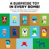 Block Builder Surprise Figure Inside and Christmas Bath Bomb for Kids - Stocking Stuffers for Boys and Girls view 3