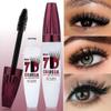 7D Waterproof Volume Mascara, Black Lengthening Thickening Softer Fuller Lashes Mascara,Long Lasting Natural Curling Lashes for Professional Eye Makeup, for Women and Girls (1Pcs) view 3
