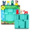 Block Builder Surprise Figure Inside and Halloween Bath Bombs for Kids with Surprise Halloween Toys Inside  Spooky Boo Basket Stuffers for Kids view 2