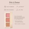 Jouer Prt--Porter Blush & Bronzer Palette - 2 Luminous Blushes + 1 Matte Bronzer, Travel-Friendly with Mirror, Talc-Free Formula, 0.42oz view 2