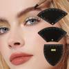 3-Pack Eyebrow Ruler Metal Fast Drawing Eyebrow Design Ruler Eyebrows Mapping Tool Easy Reusable 1 Minitue Fast Drawing Guide Design Double-Sided Brow Mapping Kit for Women Beginner Traveling Pocket view 2