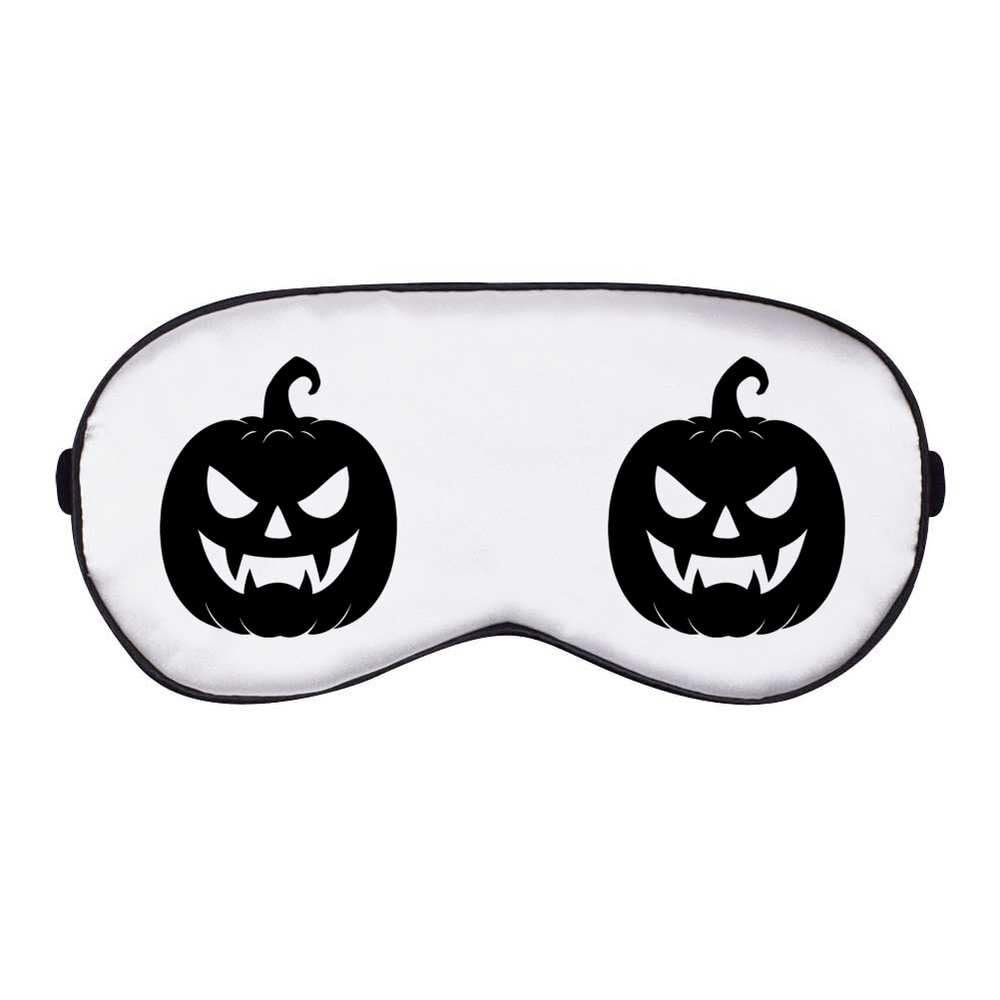 Azeeda 'Spooky Vampire Pumpkin Jack-O'-Lantern' Sleep/Travel Eye Mask (EY00033517)