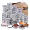 78 Pcs 2 oz Metal Tins With Lids, Salve Tins With Lids, Aluminum 2 oz Tin With Lid for Salve, Lotion Bars, Balms, Spices or Beard Balm view 1