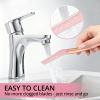 Mistfree Dermaplane Razor for Women Face, Eyebrow Razor Refills with 10 Razor Head, Reusable Face Razors, Professional Dermaplaning Tool for Exfoliation, Peach Fuzz Removal, Eyebrow Shaping view 4