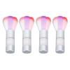4pcs Nail Art Dust Remover Brush, Multifunctional Nail Art Dust Cleaner Brush, Soft Nail Dust Brush with Rhinestone, Makeup Brush for Manicure and Loose Powder Application view 4