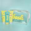 Bask Sunscreen Carry-on Kit: Travel Size Gift Set Bundle with Beach and Travel Pouch | SPF 30 & 50 Sheer Moisturizing Lotion, Daily Invisible Gel SPF 40 Face Sunscreen, & Convenient Travel Pouch view 2