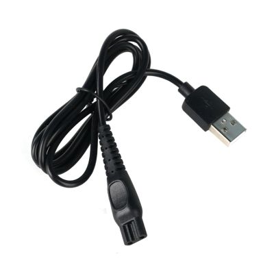 8V 100MA HQ850 Wall Plug AC Power Razor Charge Adapter,Compatible For PHILIPS HQ915 HQ916 HQ988 HQ909 S5082 S5080 S5091 FT618 FT668 Shaver(Only USB Cable)