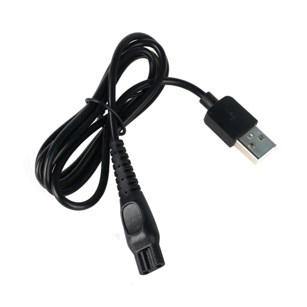 8V 100MA HQ850 Wall Plug AC Power Razor Charge Adapter,Compatible For PHILIPS HQ915 HQ916 HQ988 HQ909 S5082 S5080 S5091 FT618 FT668 Shaver(Only USB Cable)