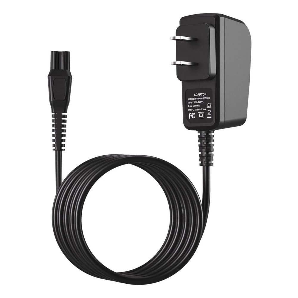 15V Shaver Charger Cord,Compatible For Philips HQ8505 9000 7000 5000 3000 Series Mg7750 Mg7790 Electric Shaver(US Charger)