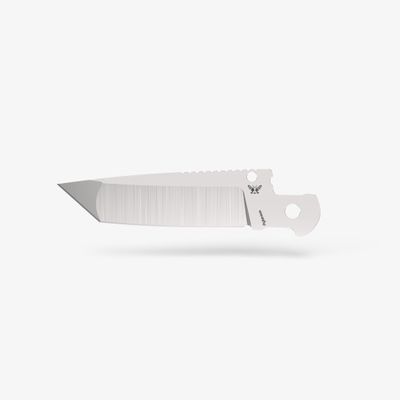 Flytanium Arcade 20CV Tanto Blade  Replacement Blade for Arcade, including Lite & Pro Models  CPM 20CV Steel, Hollow Grind, Aggressive Tanto Shape  Includes Shark-Lock (No Spring) (Satin)