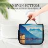 FodPand Lake Geneva Switzerland Toiletry Bag Travel Portable Cosmetic Pouch Makeup Hanging Wash Bag Spacious Cosmetic Pouch view 3