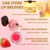 9PCS Bee Lip Balm Honey Pot,Honey Lip Balm Bulk,Hydrating Sleeping Lips Mask Overnight with Sticks,Lips Mask HoneyPot Moisturizing Reduce Lip Lines,Hydrating Prevention Dry &Cracked Lips Care view 4