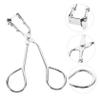 Alipis Black Stainless Steel Eyelash Curler with Non-Slip Pad Portable Lash Curling Tool for Women Makeup Accessory for Natural and Fake Eyelash Styling view 4