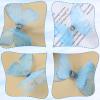 10 Pcs Blue Butterfly Hair Clips Butterfly Clips for Hair Gradient Glitter 90s Hairs Accessories Y2k Hairs Clip for Women Christmas Bachelorette Party Halloween Decor (Blue) view 4