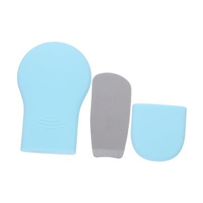 Alipis Dual Head Facial Skin Scrubber Tool for Deep Cleansing and Blackhead Removal and Silicone Portable Lightweight Face Scraper for All Skin Types and Travel Use