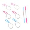 DEARMAMY 8pcs Spring Facial Hair Remover for Women Ergonomic Manual Epilator for Precise Chin Cheek Upper Lip Hair Removal for Travel and Home Use view 1