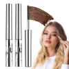 2026 New Iron Wand Mascara, 2026 Upgraded Metal Mascara Wand, Waterproof 3D Curling Metal Wands Mascaras, Buildable Length and Volumizing Smudge Proof No Flaking (Brown* 2) view 1