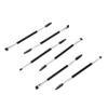 DEARMAMY 6Pcs Double-ended Eyebrow Brushes Angled Eye Brow Spoolie Multifunctional Makeup Tool for Eyelashes and Brows Professional Cosmetic Brush for Women view 1