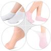 Alipis 3Pairs Moisturizing Socks for Cracked Heels Skin Care Foot Covers Elastic Breathable Boat Socks for Exfoliation and Hydration Universal Size Washable view 4