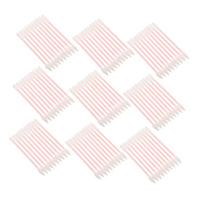 SHERCHPRY 500pcs Disposable Cotton Swabs for Makeup and Nail Cleaning Pointed Spiral Tip Applicator Sticks for Precise Face Cleansing and Makeup Removal Single-use Hygiene Beauty Tools