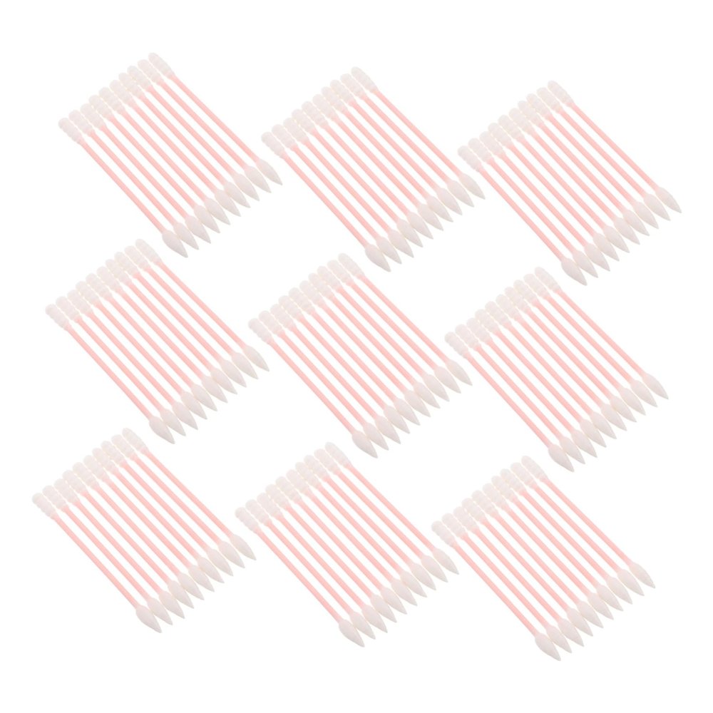 SHERCHPRY 500pcs Disposable Cotton Swabs for Makeup and Nail Cleaning Pointed Spiral Tip Applicator Sticks for Precise Face Cleansing and Makeup Removal Single-use Hygiene Beauty Tools
