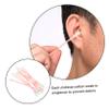 SHERCHPRY 500pcs Disposable Cotton Swabs for Makeup and Nail Cleaning Pointed Spiral Tip Applicator Sticks for Precise Face Cleansing and Makeup Removal Single-use Hygiene Beauty Tools view 3