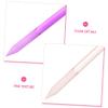 Alipis 2 pcs Portable Glass Nail File Travel Nail Buffers for Women Manicure Tools for Shaping and Smoothing Fingernails at Home Go view 3