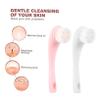 Beaupretty 5pcs Soft Bristle Facial Cleansing Brushes Detachable Head Deep Cleaning Face Wash Brush for Sensitive Skin Easy to Use Portable Beauty Tool view 3