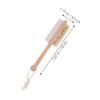 DEARMAMY 3pcs Double-Sided Foot Brush with Pumice Stone and Boar Bristles Wooden Handle Feet Scrubber for Dead Skin Removal and Exfoliation for Soft Smooth Skin view 2
