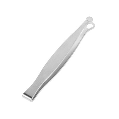 Abaodam Stainless Steel Nose Hair Grooming Tool with Rounded Tip for Comfortable Precise Trimming of Nose Beard and Body Hair Manual Tweezers for Men and Women Multipurpose Clippers