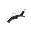 LannuMet 30 Pcs Alligator Hair Clips - Professional Hair Clips for Styling and Sectioning, Plastic Wide Teeth Alligator Clip for Salon and Home Use (Black) view 2