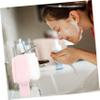 Luxshiny Double-Sided Soft Silicone Face Cleansing Brush for Women Manual Facial Exfoliator with Gentle and Firm Sides Deep Cleansing and Makeup Removal Tool Lightweight Portable Design view 3