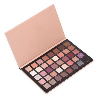 ASWRTYJO 40 Color Eye Shadow Palette Earth Smoked Powder Cosmetics